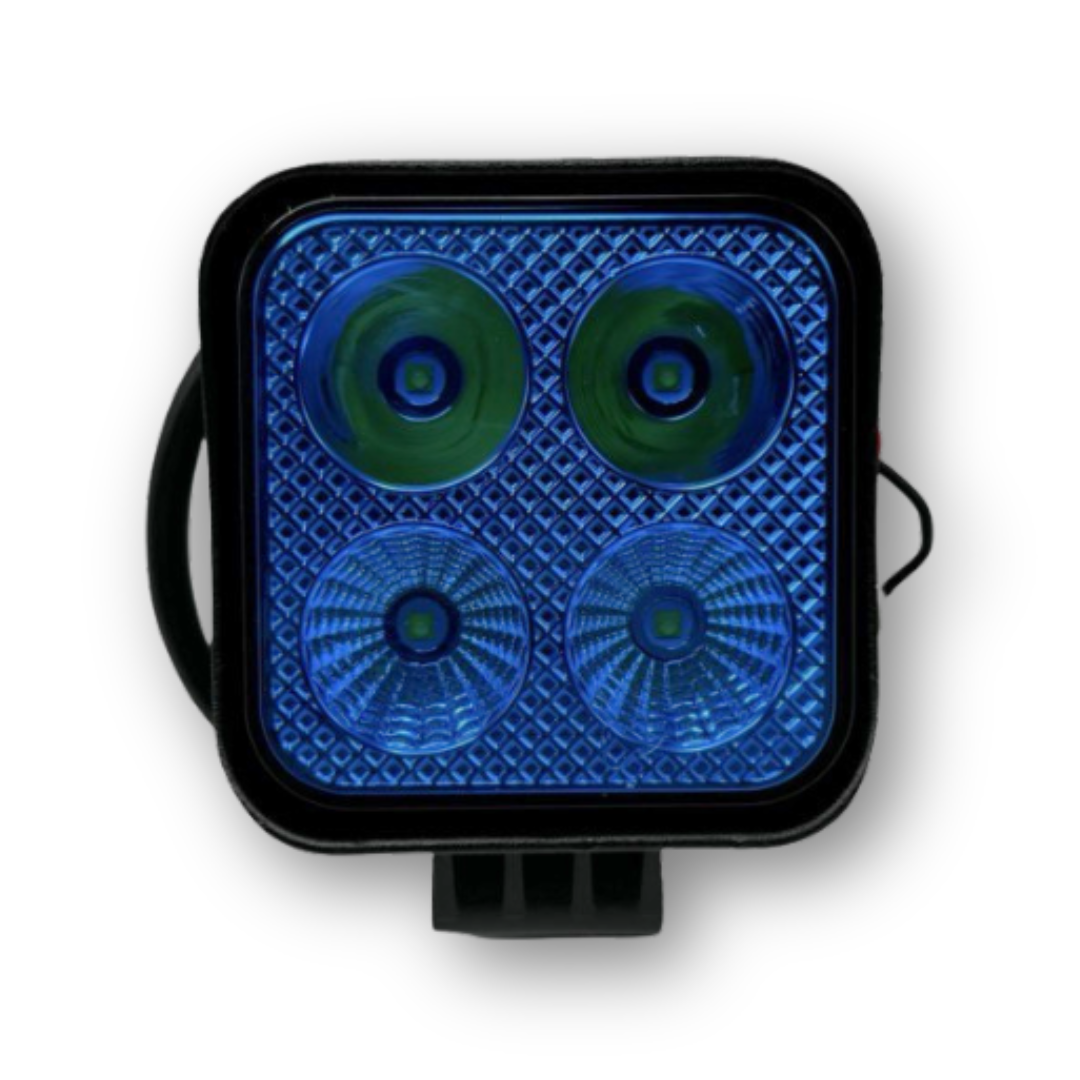 Рабочая фара синяя LED