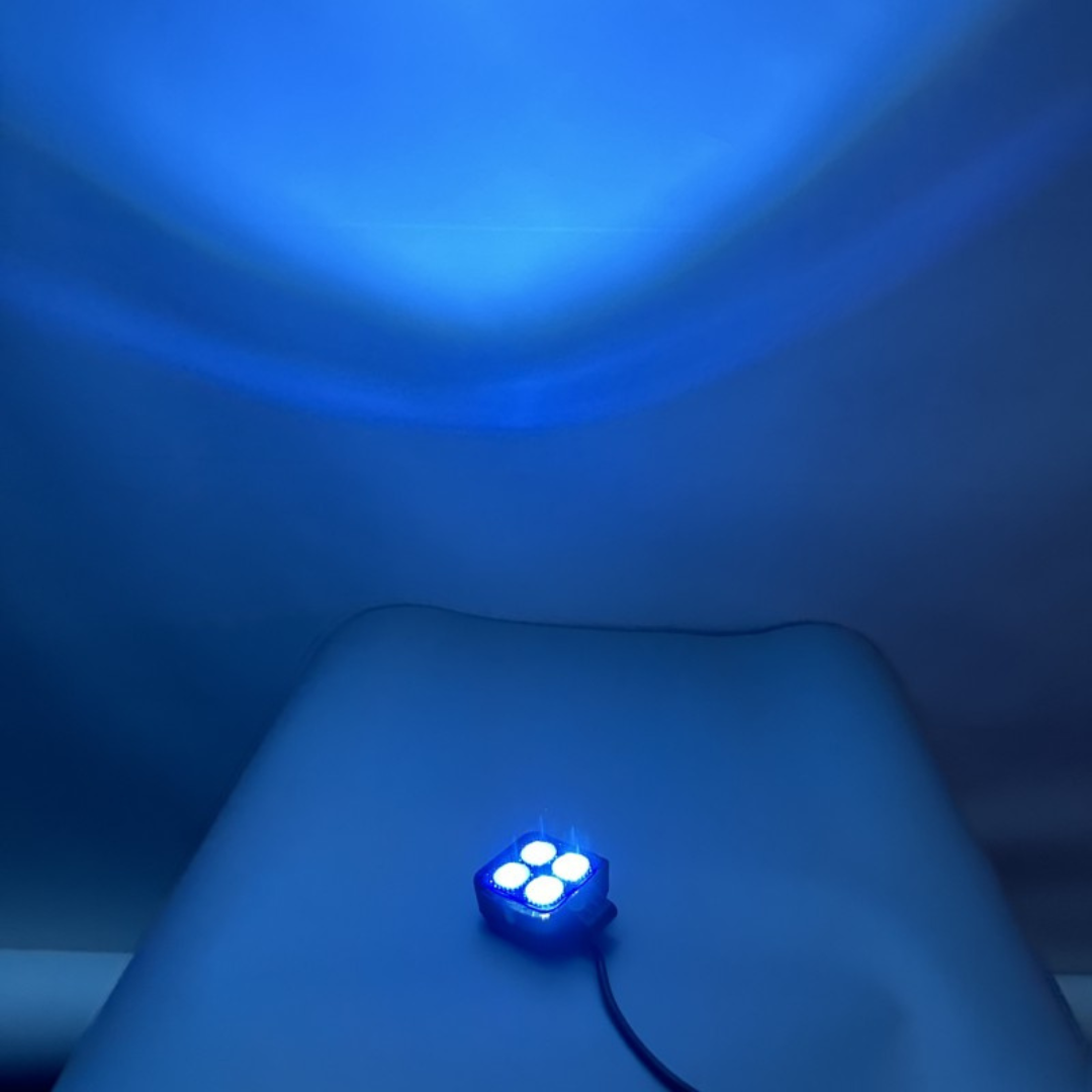 Рабочая фара синяя LED