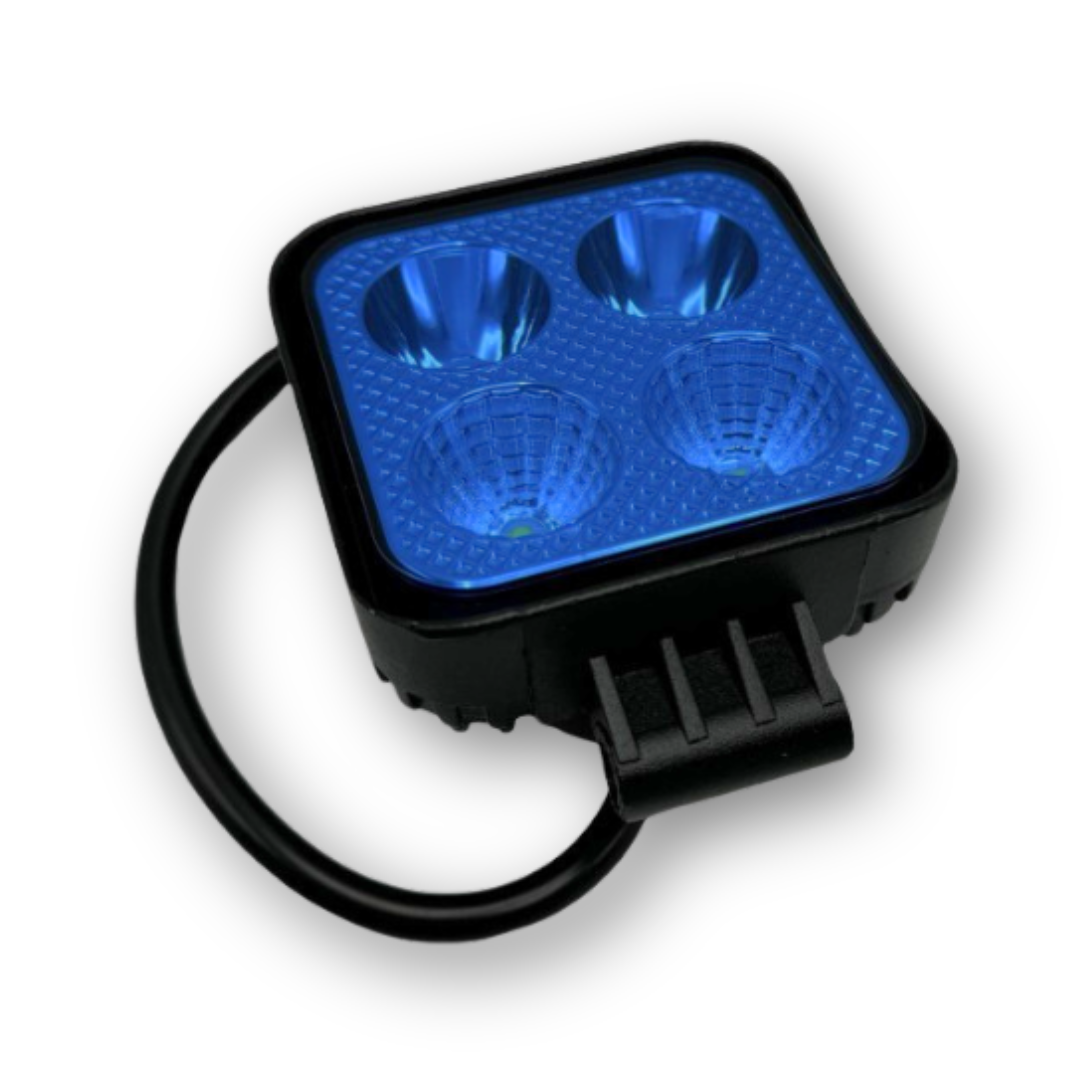 Рабочая фара синяя LED