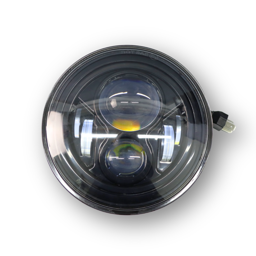 Фара универсальная диодная LED (80W ближний + дальний) Фара универсальная диодная LED (80W ближний + дальний)