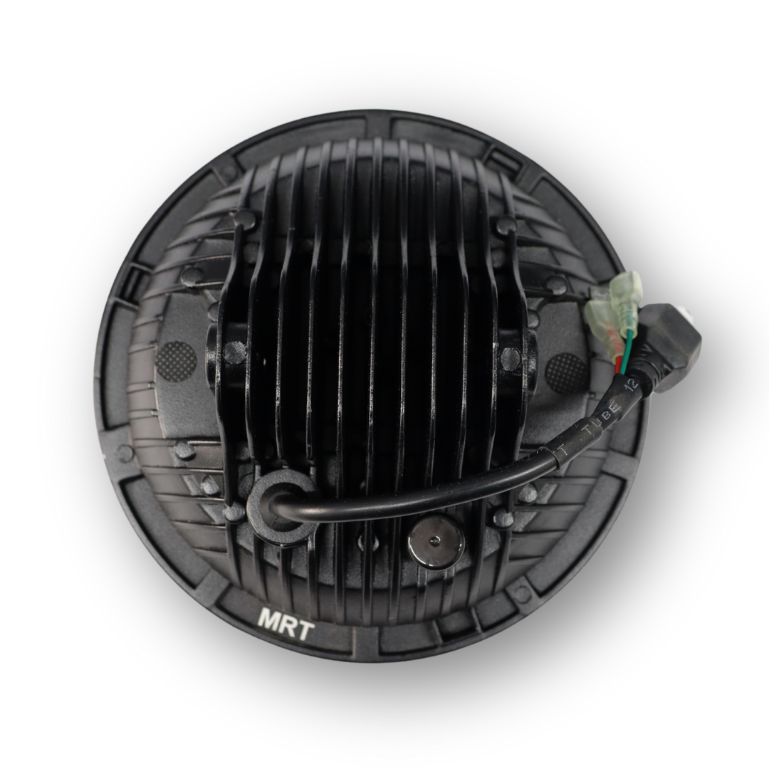 Фара универсальная диодная  LED   (80W ближний + дальний + габарит + поворот)