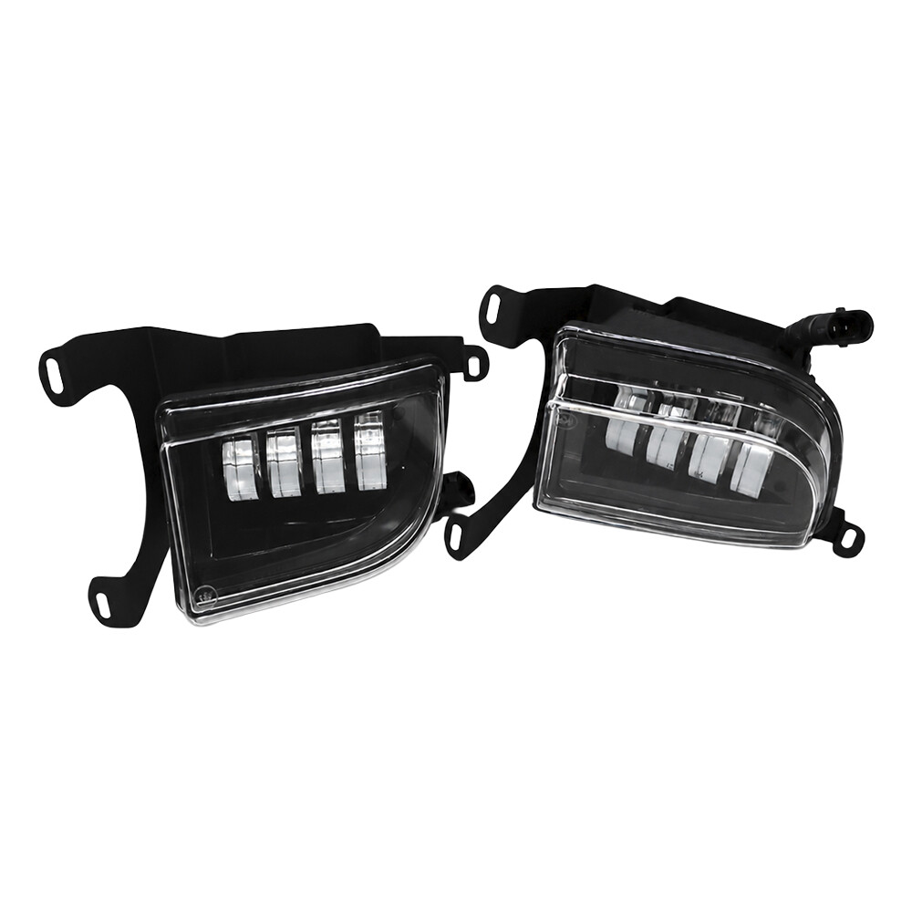 Фара противотуманная Chevrolet Lacetti LED (4 линзы белый-желтый свет) (MRT)