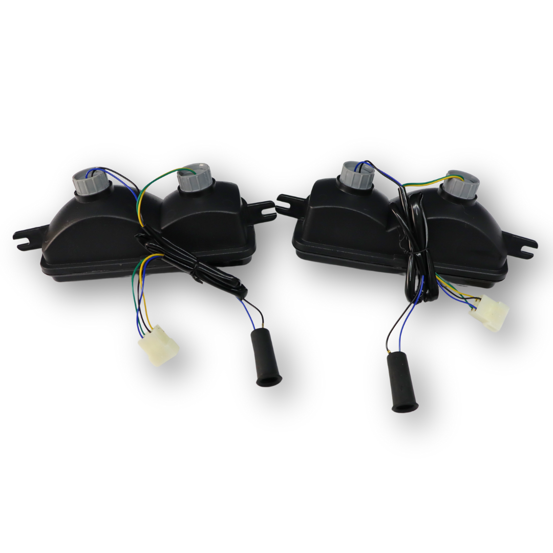 Подфарники диодные ВАЗ-2121НИВА (6+4 диода белый-желтый свет+поворот+ДХО)