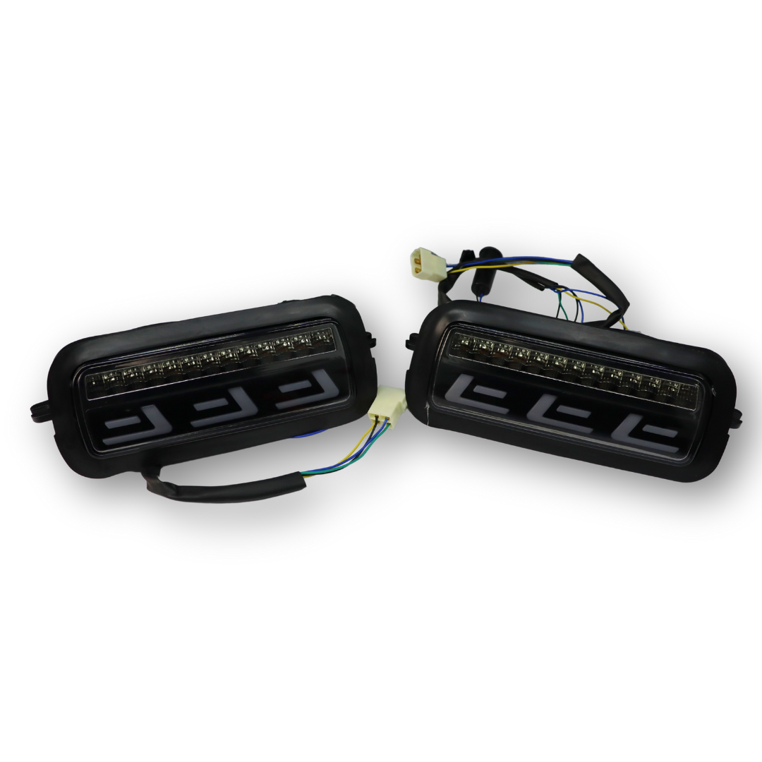 Подфарники диодные ВАЗ-2121НИВА ( белый-желтый свет+поворот+габарит+ДХО)