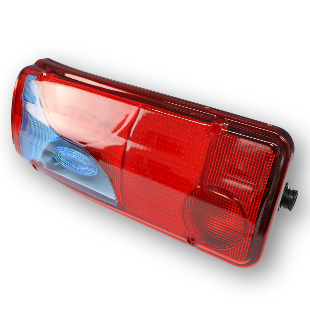 Фонарь задний MAN TGA; TGL; TGM; TGX; левый; с разъемом "AMP" (CERAY)