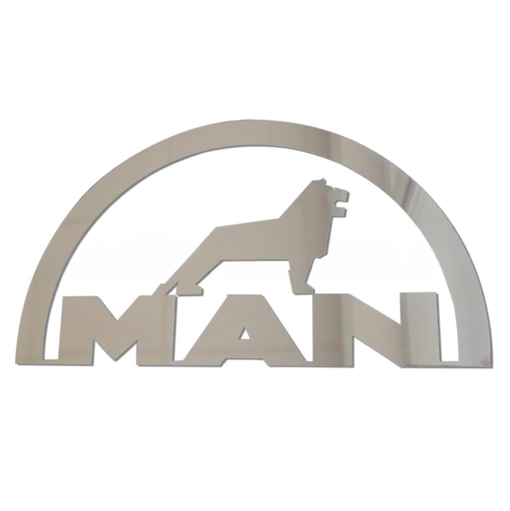 Надпись MAN с логотипом 176*98 мм