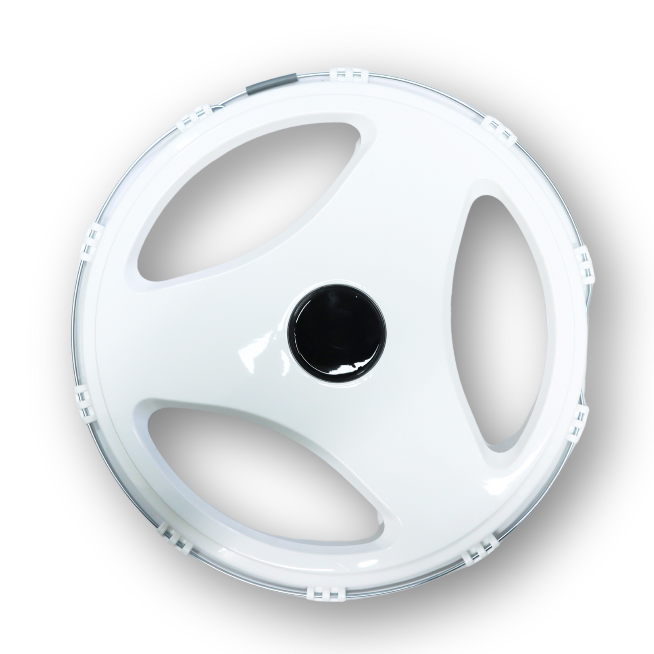 Колпак колеса ЭКО 22,5 (пластик) БЕЛЫЙ; передний Колпак колеса ЭКО 22,5 (пластик) БЕЛЫЙ; передний