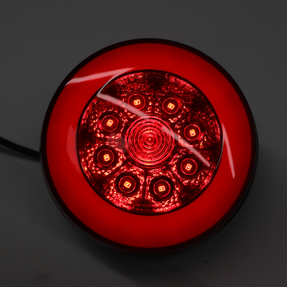 Фонарь задний диодный красный 24V