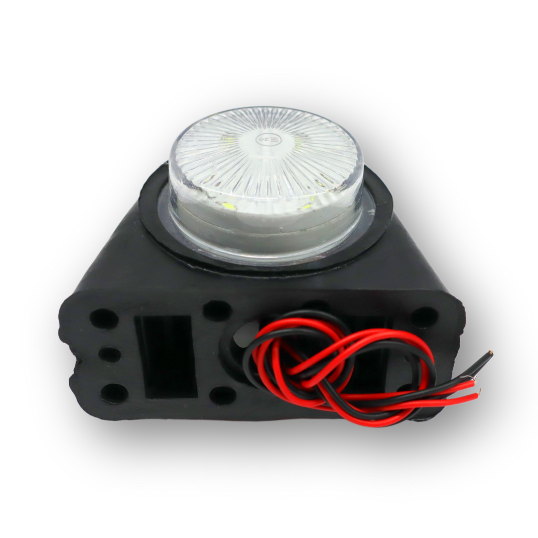 Фонарь габаритный рог LED 24-V универсальный двухцветный большой Фонарь габаритный рог LED 24-V универсальный двухцветный большой