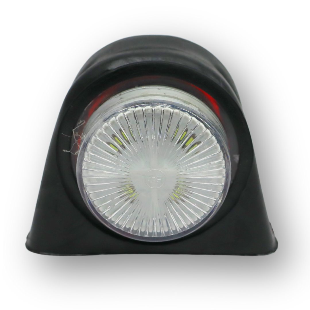 Фонарь габаритный рог LED 24-V универсальный двухцветный большой Фонарь габаритный рог LED 24-V универсальный двухцветный большой