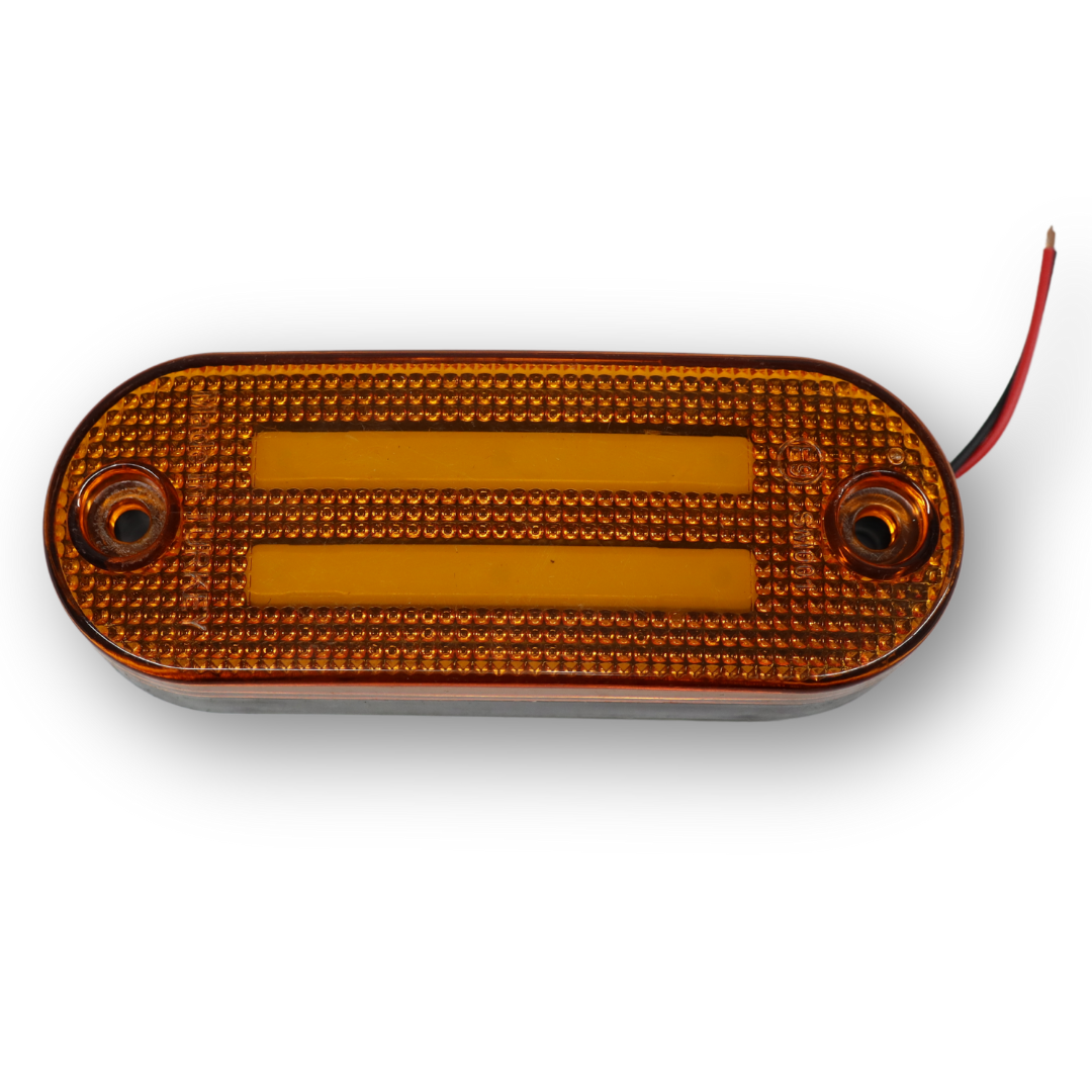 Ліхтар габаритний NEON 2-смуги жовтий 24V Ліхтар габаритний NEON 2-смуги жовтий 24V