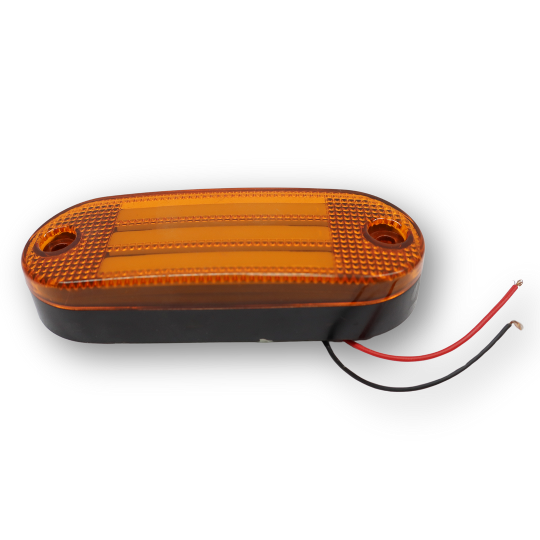 Ліхтар габаритний NEON 3-смуги жовтий 24V Ліхтар габаритний NEON 3-смуги жовтий 24V