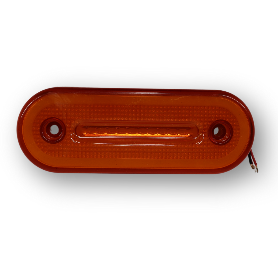 Фонарь габаритный NEON 24-диода желтый 24V