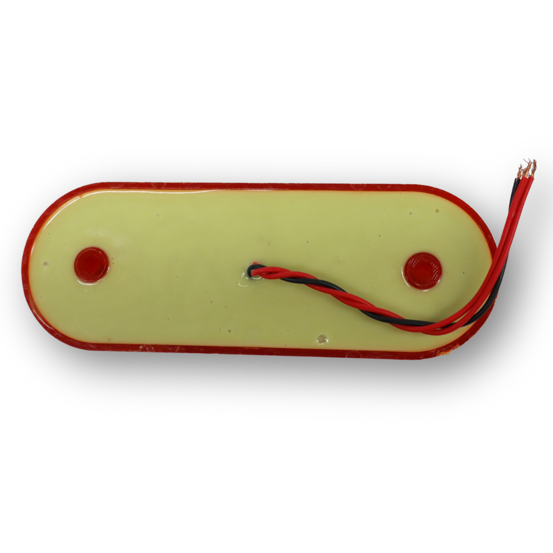 Фонарь габаритный NEON 24-диода желтый 24V