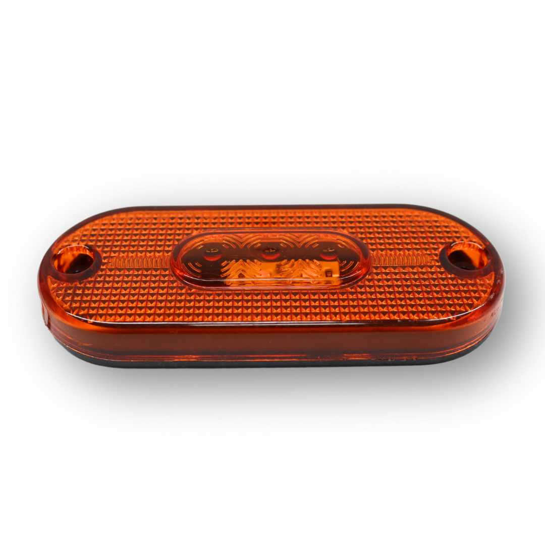 Ліхтар габаритний LED 2 жовтий 12/24V Ліхтар габаритний LED 2 жовтий 12/24V