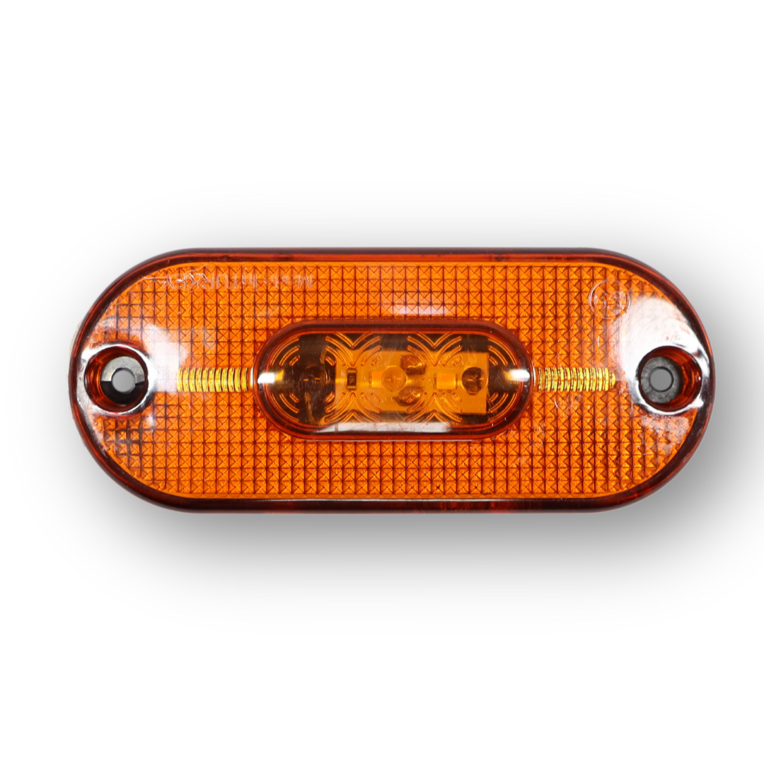 Ліхтар габаритний LED 2 жовтий 12/24V Ліхтар габаритний LED 2 жовтий 12/24V