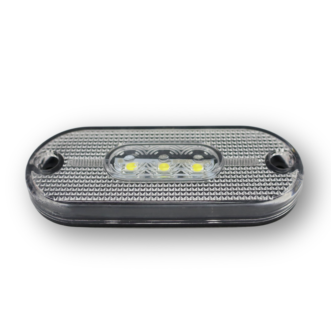 Ліхтар габаритний LED 3 білий 12/24V Ліхтар габаритний LED 3 білий 12/24V