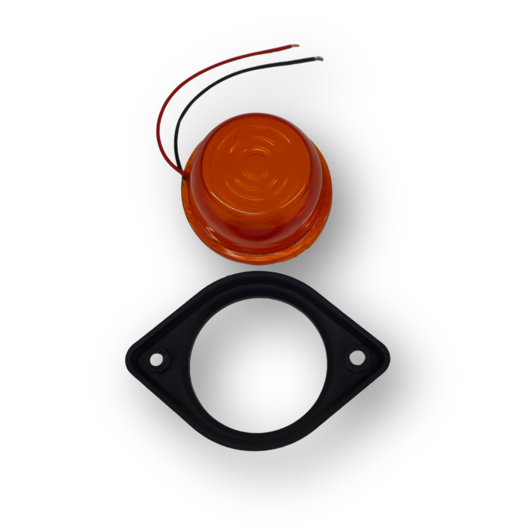 Ліхтар габаритний NEON жовтий 24V