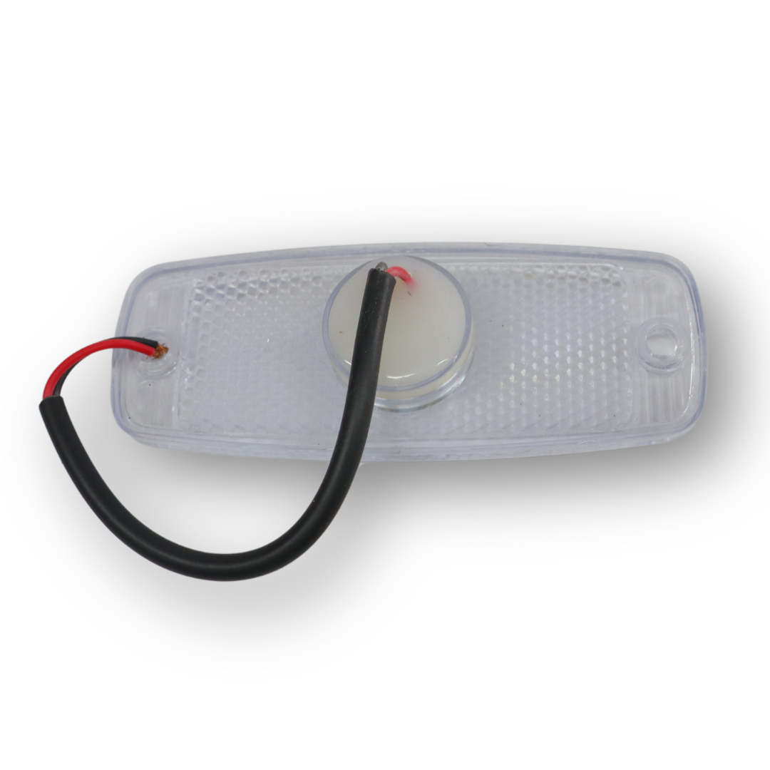 Фонарь габаритный LED белый 24V (ISS)