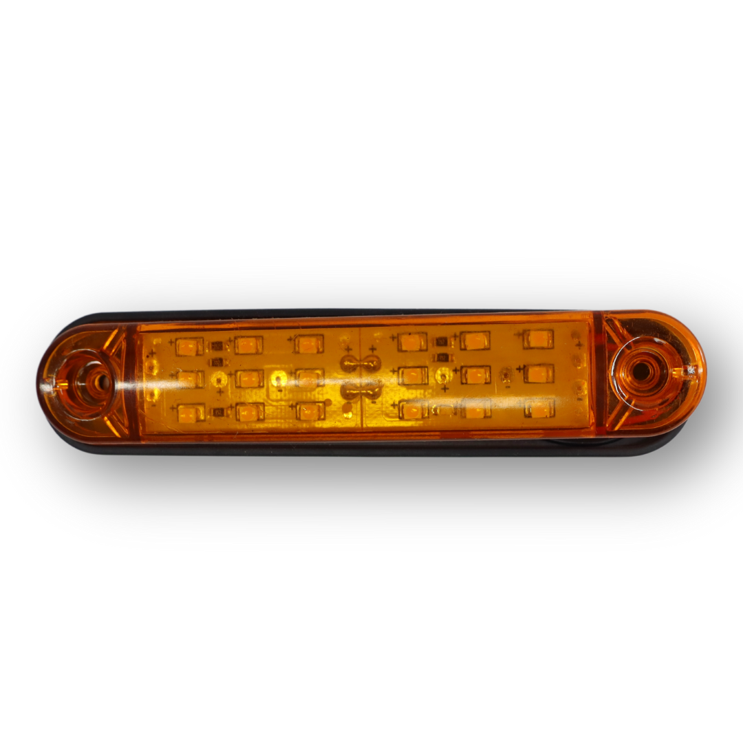 Фонарь габаритный LED 18 желтый; 12-24V (YP-138) Фонарь габаритный LED 18 желтый; 12-24V (YP-138)