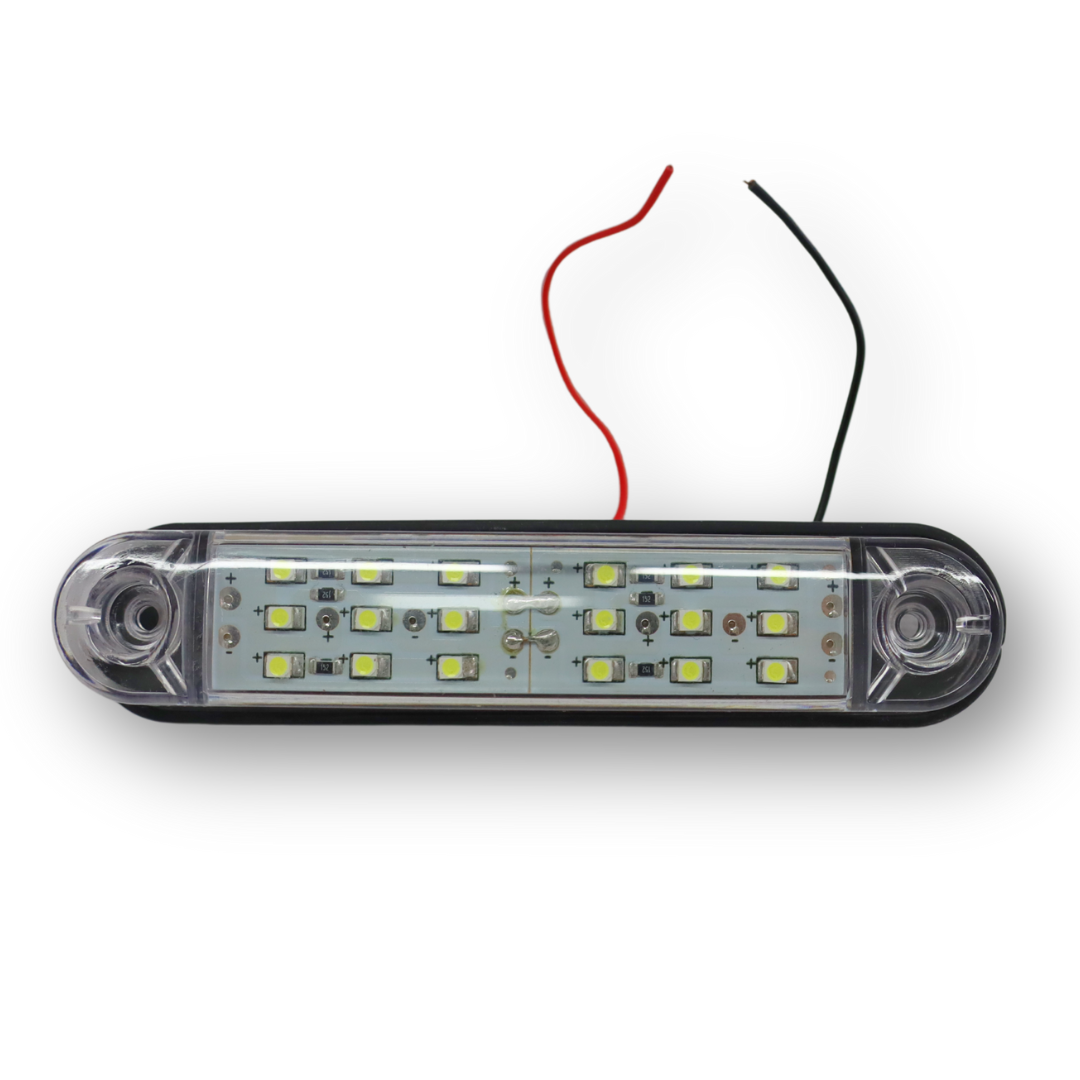 Фонарь габаритный LED 18 белый; 12-24V (YP-138) Фонарь габаритный LED 18 белый; 12-24V (YP-138)