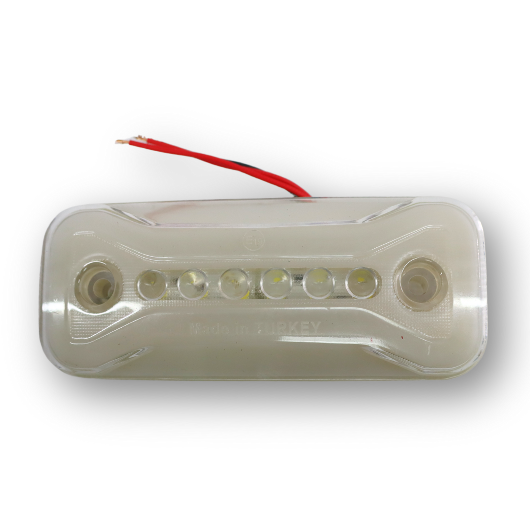 Фонарь габаритный с кронштейном; белый; LED 6; 24V (CERAY) Фонарь габаритный с кронштейном; белый; LED 6; 24V (CERAY)