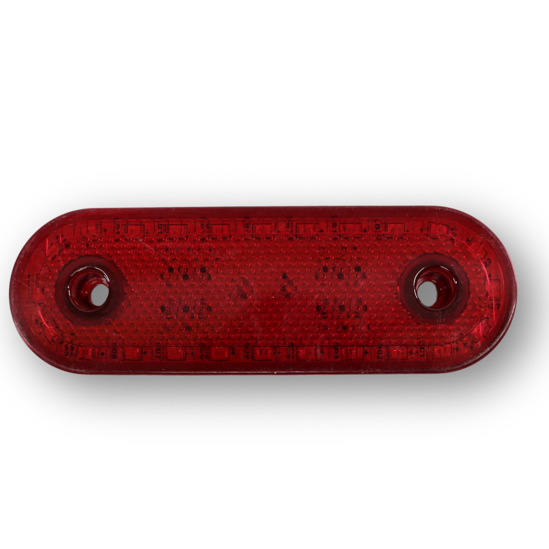 Фонарь габаритный LED 6 красный 12\24V