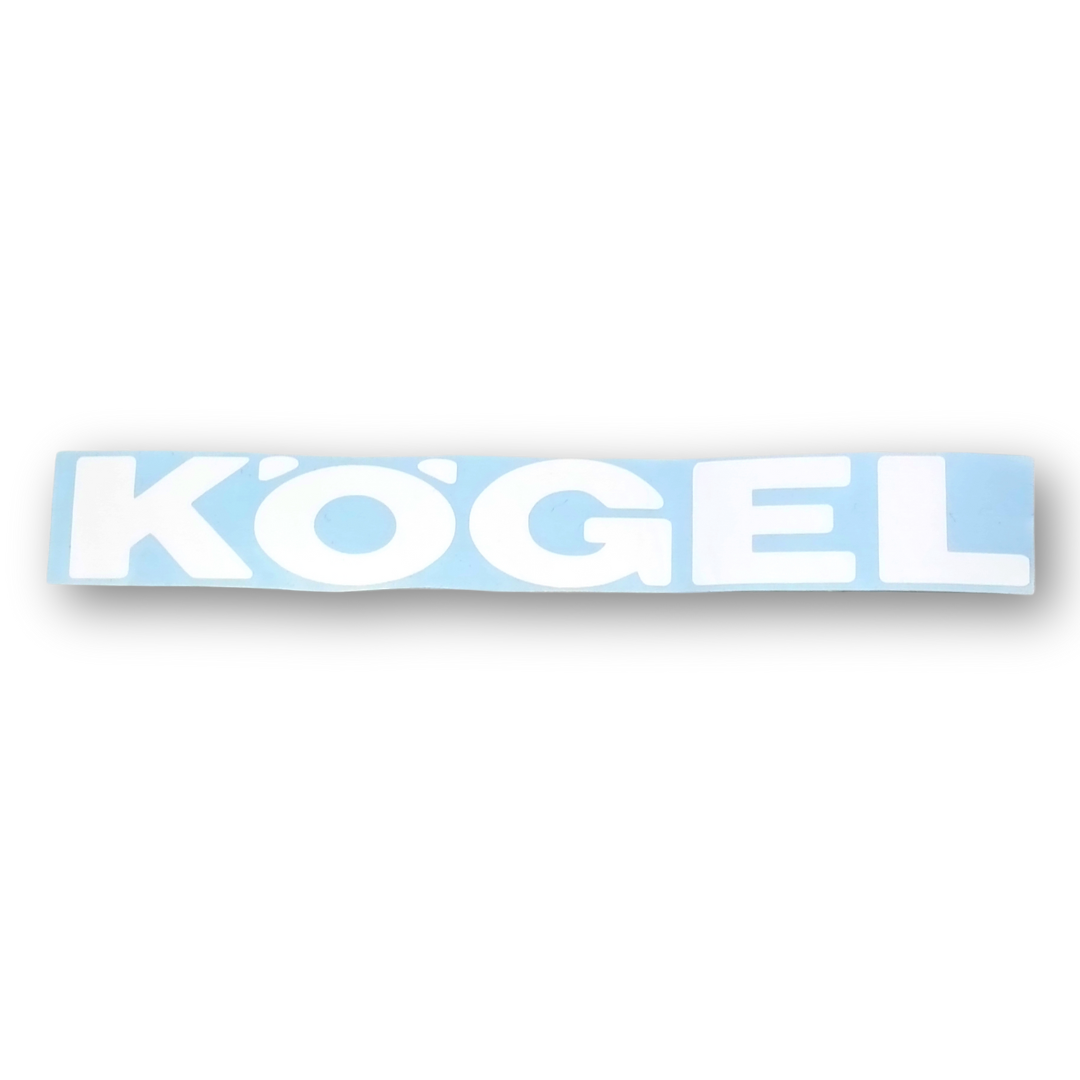 Наклейка KOGEL 700*100 мм белая