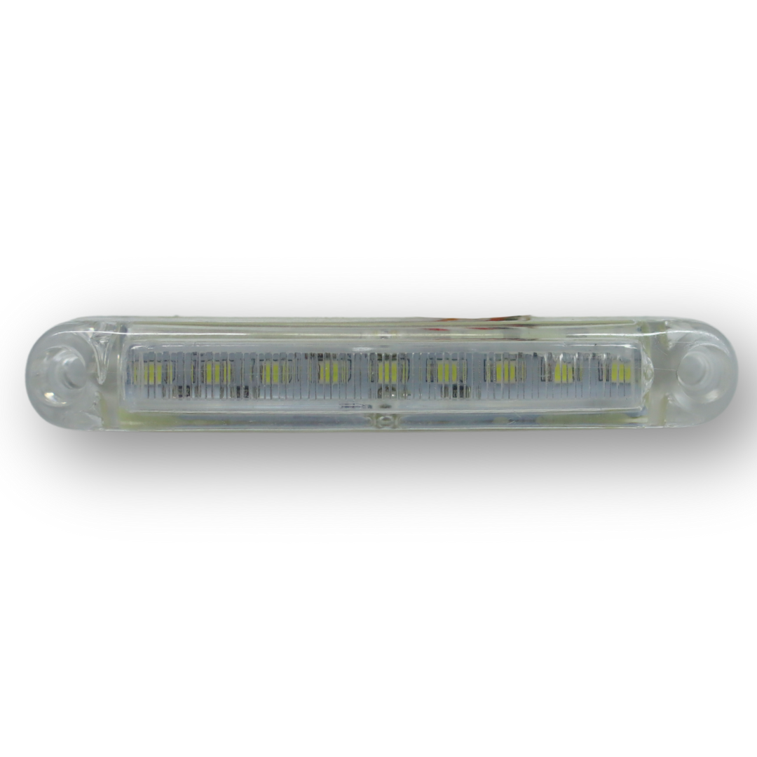 Фонарь габаритный LED  белый 12-24V