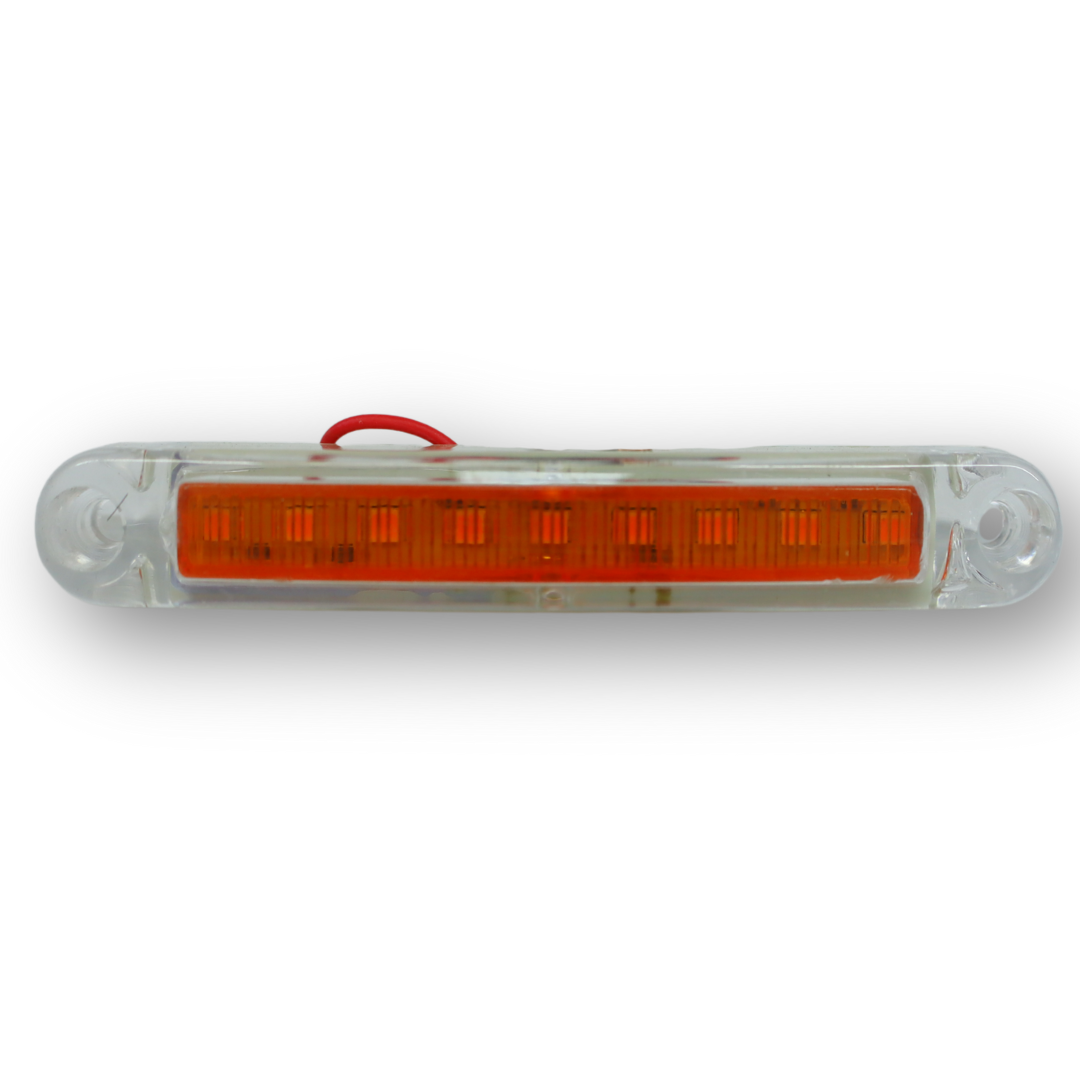 Фонарь габаритный LED  желтый 12-24V