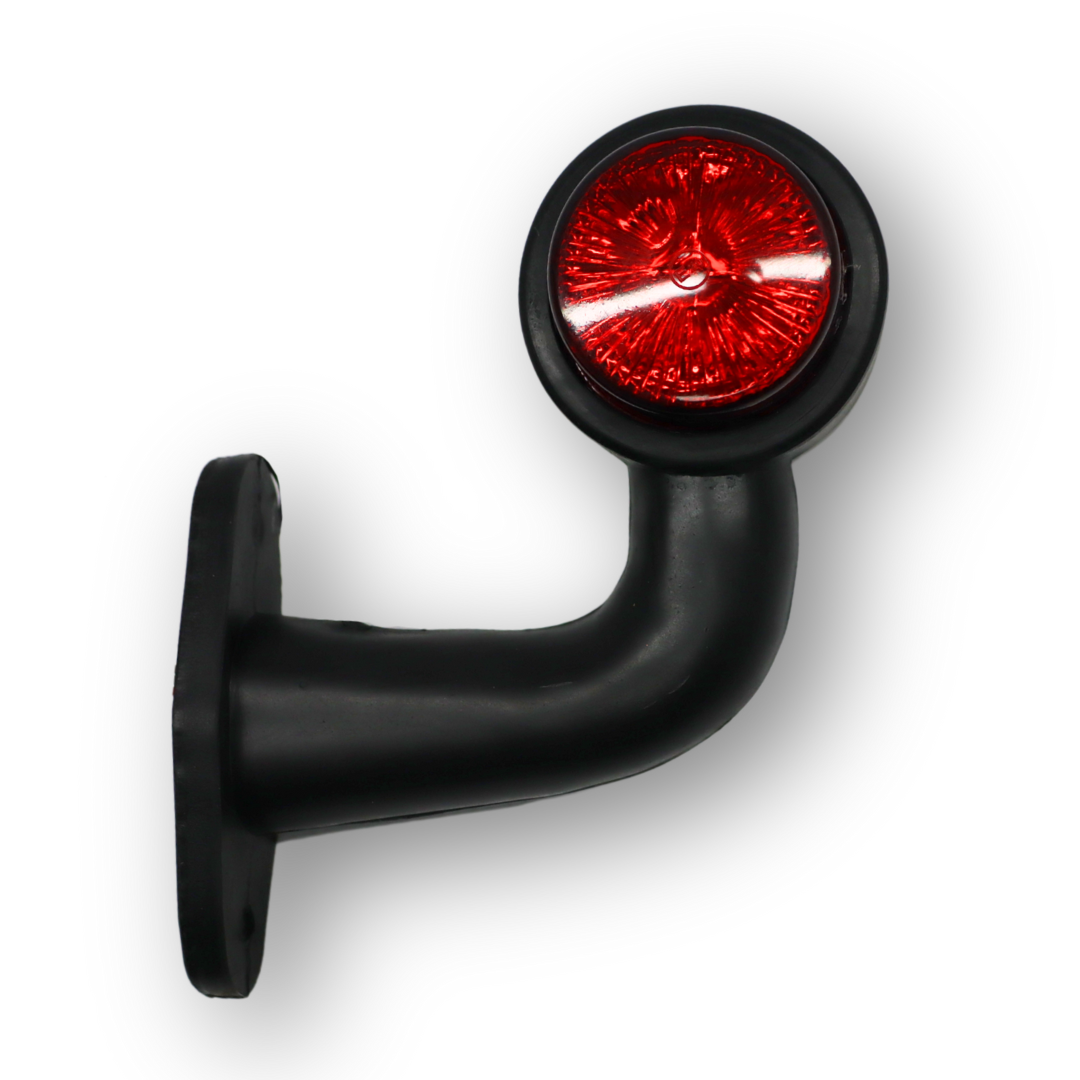 Фонарь габаритный рог; LED; кривой; 13 см