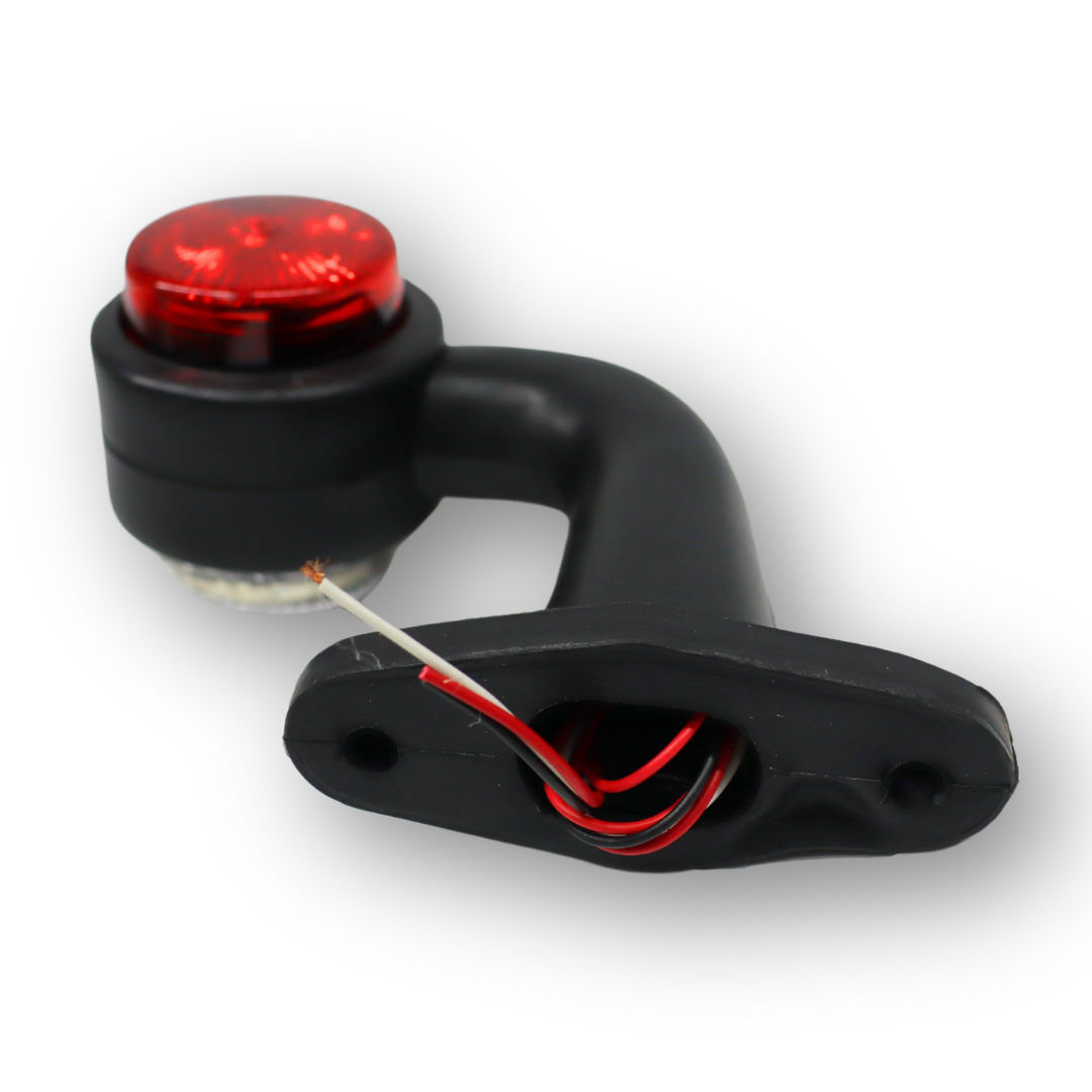 Фонарь габаритный рог; LED; кривой; 13 см