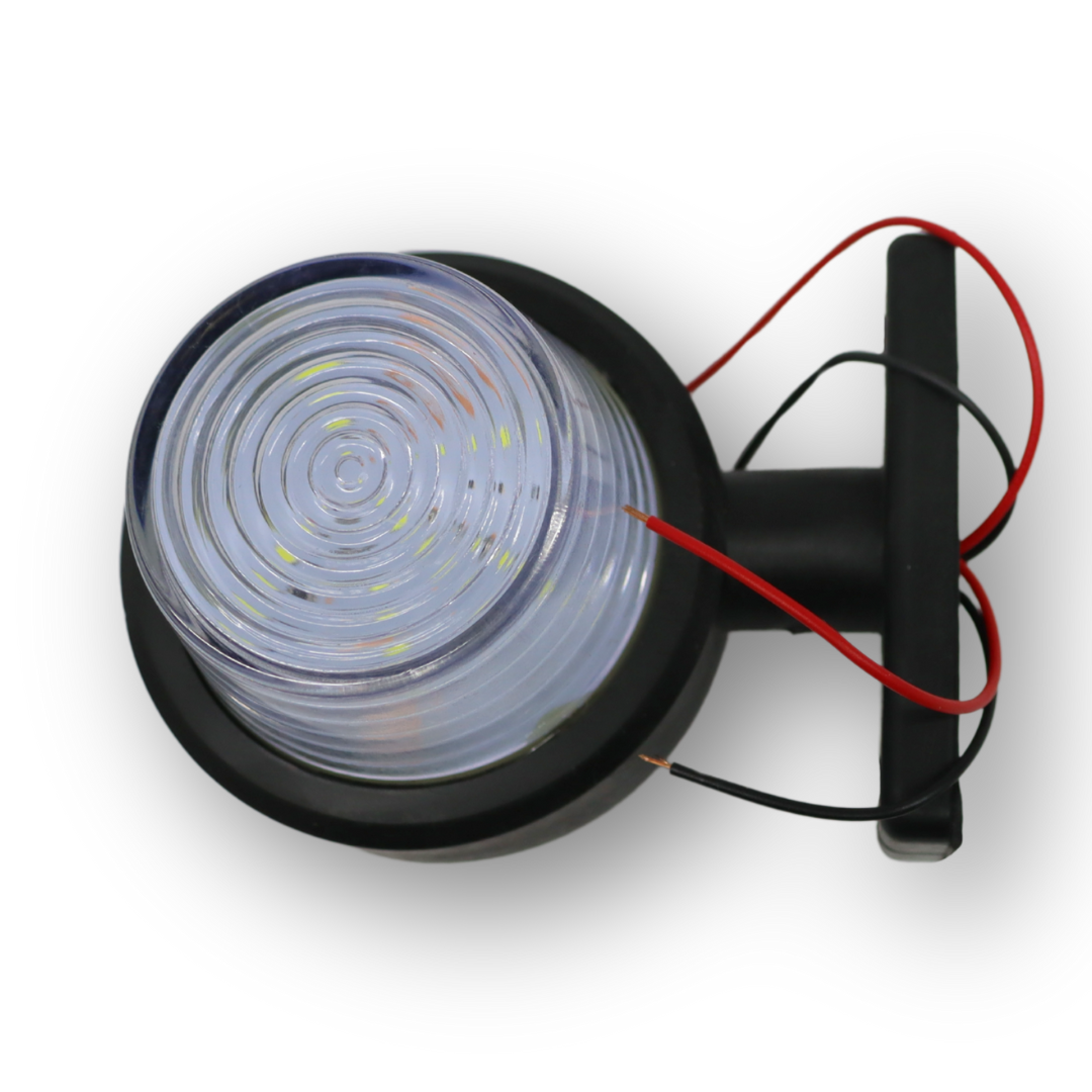 Фонарь габаритный рог; красно-белый (F.PLAS)