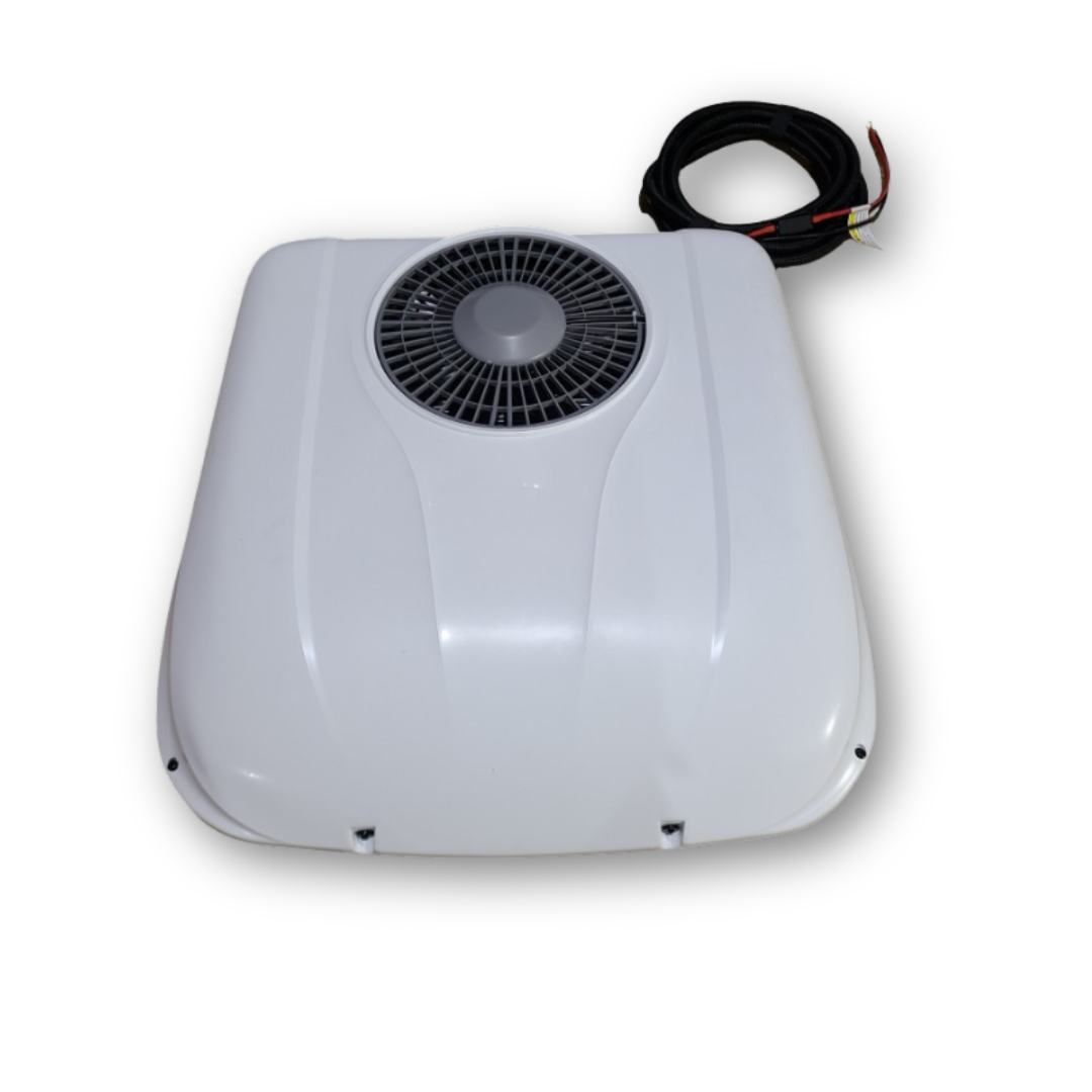 Автономный кондиционер 24V; Вес 30,5 кг; конденсаторный блок 706*738*140 мм; испарительный блок 347*258 мм; без фреона Автономный кондиционер 24V; Вес 30,5 кг; конденсаторный блок 706*738*140 мм; испарительный блок 347*258 мм; без фреона