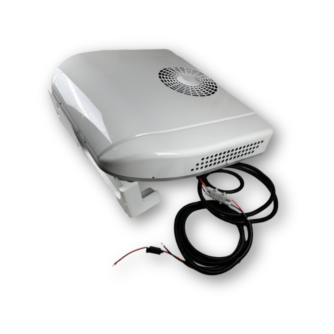 Автономный кондиционер 24V; Вес 38 кг; конденсаторный блок 970*855*152 мм; испарительный блок 935*541 мм, без фреона Автономный кондиционер 24V; Вес 38 кг; конденсаторный блок 970*855*152 мм; испарительный блок 935*541 мм, без фреона