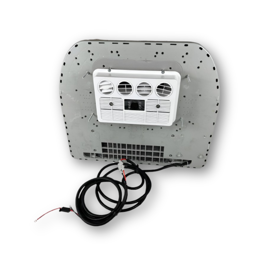 Автономный кондиционер 24V; Вес 38 кг; конденсаторный блок 970*855*152 мм; испарительный блок 935*541 мм, без фреона Автономный кондиционер 24V; Вес 38 кг; конденсаторный блок 970*855*152 мм; испарительный блок 935*541 мм, без фреона