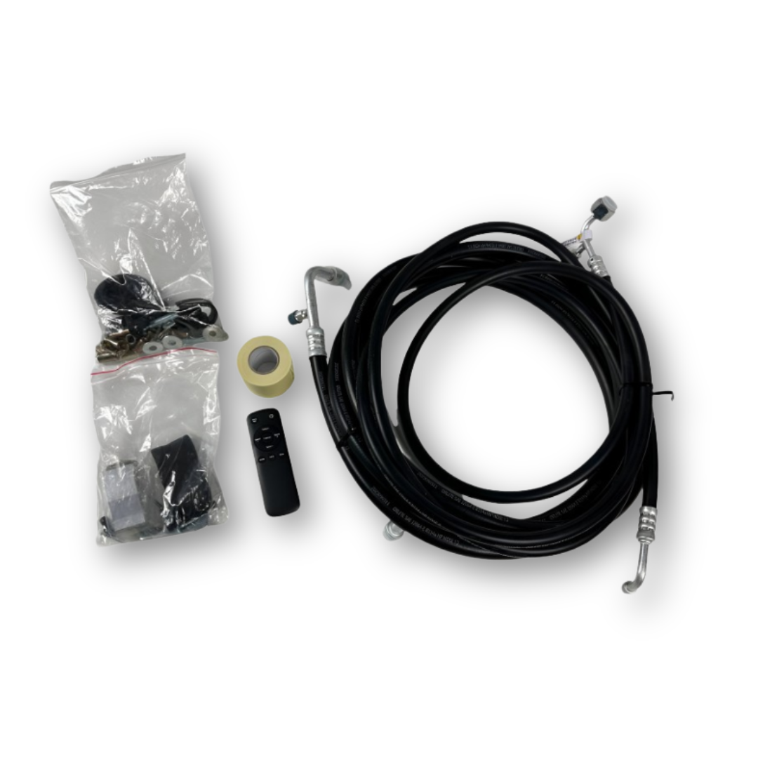 Стояночный автономный кондиционер 24V; Вес 26 кг; конденсаторный блок 490*660*210 мм; испарительный блок 455*335*165 мм; без фреона Стояночный автономный кондиционер 24V; Вес 26 кг; конденсаторный блок 490*660*210 мм; испарительный блок 455*335*165 мм; без фреона