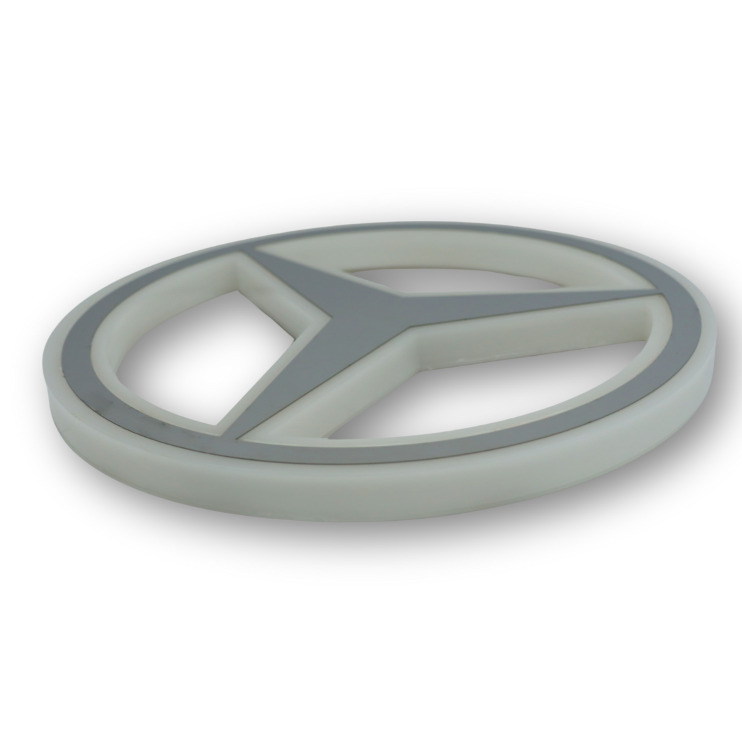 Ліхтар декоративний діодний MERCEDES - червоний (Ø-300мм*20мм) Ліхтар декоративний діодний MERCEDES - червоний (Ø-300мм*20мм)