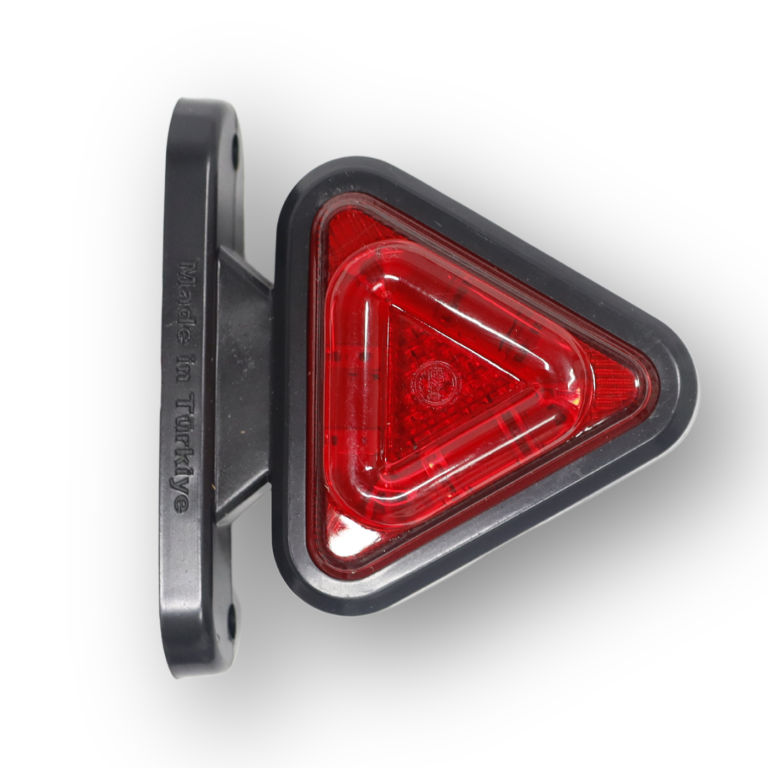 Габаритный фонарь треугольный красно-белый Габаритный фонарь треугольный красно-белый