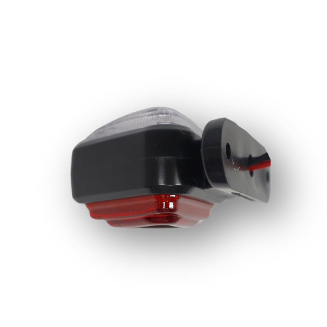 Габаритный фонарь треугольный красно-белый Габаритный фонарь треугольный красно-белый