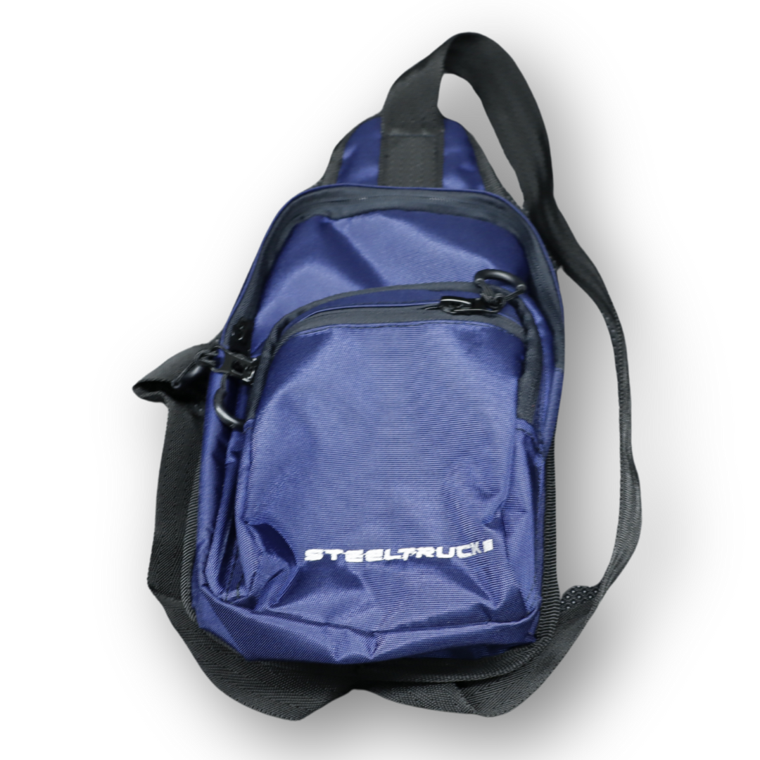 Сумка-слинг синяя