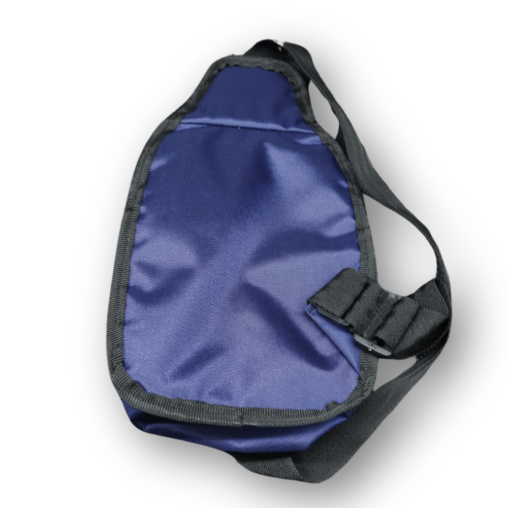 Сумка-слинг синяя