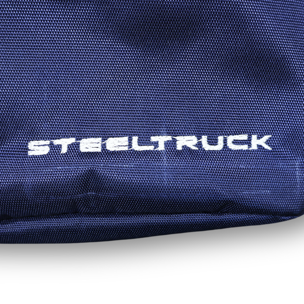 Сумка на пояс синяя