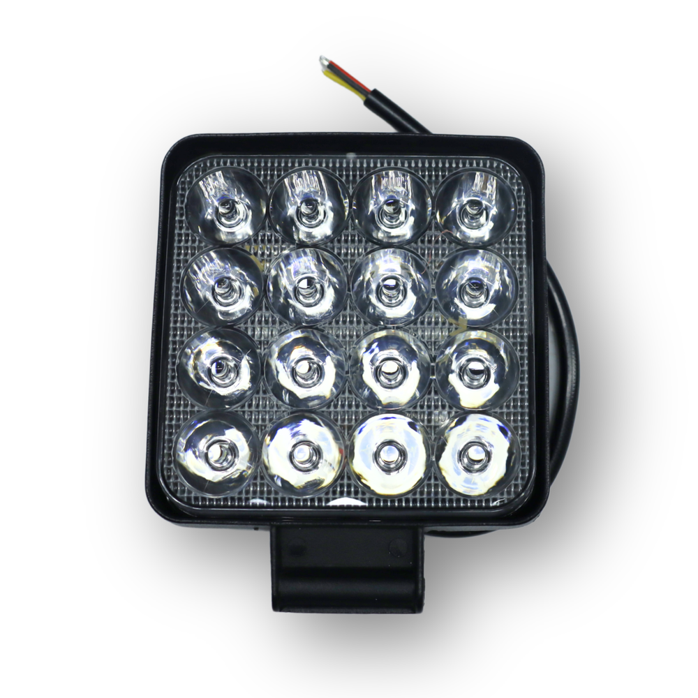 Рабочая фара синяя; 16 диодов LED; 24V