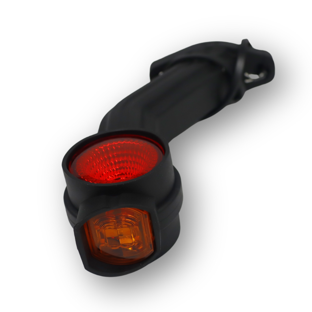 Фонарь габаритный рог LED; кривой; 19 см; правый (Fristom)