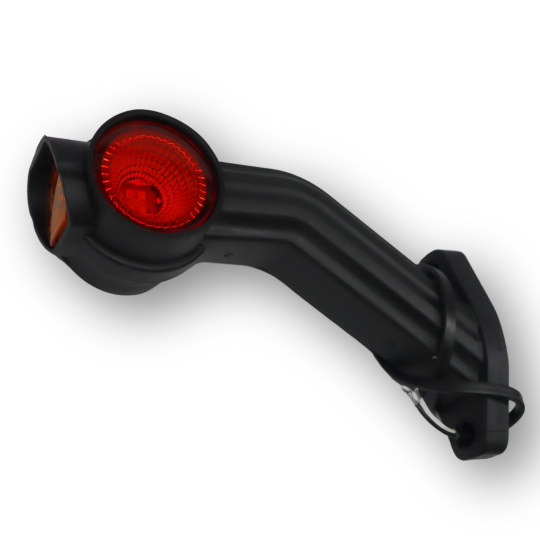 Фонарь габаритный рог LED; кривой; 19 см; правый (Fristom)