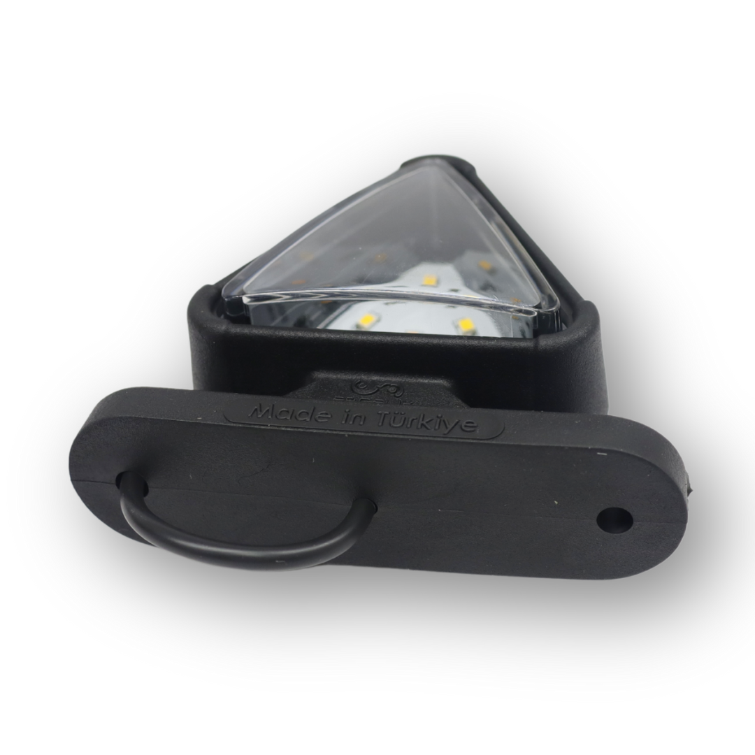 Габаритный фонарь треугольный; красно-желтый; 12-24V; 8,5 см