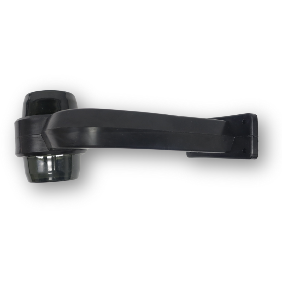 Фонарь габаритный рог; красно-желтый LED; 12-24 V; кривой 20 см «GRAPHITE» (F.PLAS)