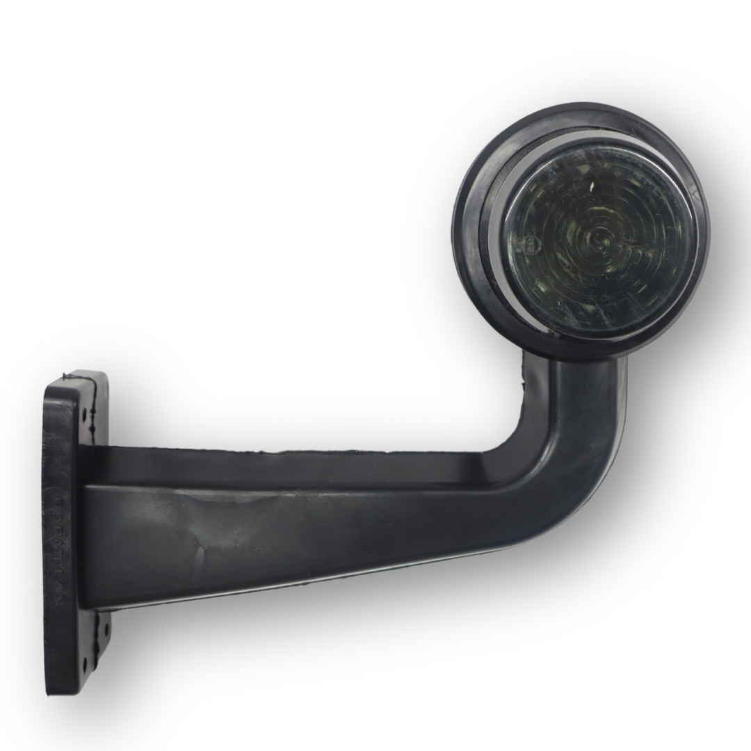 Фонарь габаритный рог; красно-желтый LED; 12-24 V; кривой 20 см «GRAPHITE» (F.PLAS)