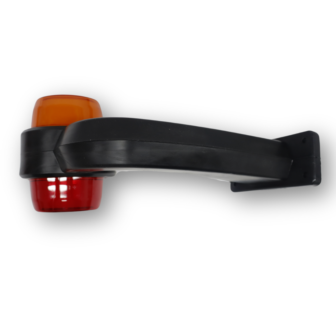 Фонарь габаритный рог; красно-желтый; LED NEON; 12-24V; кривой 20 см (F.PLAS) Фонарь габаритный рог; красно-желтый; LED NEON; 12-24V; кривой 20 см (F.PLAS)